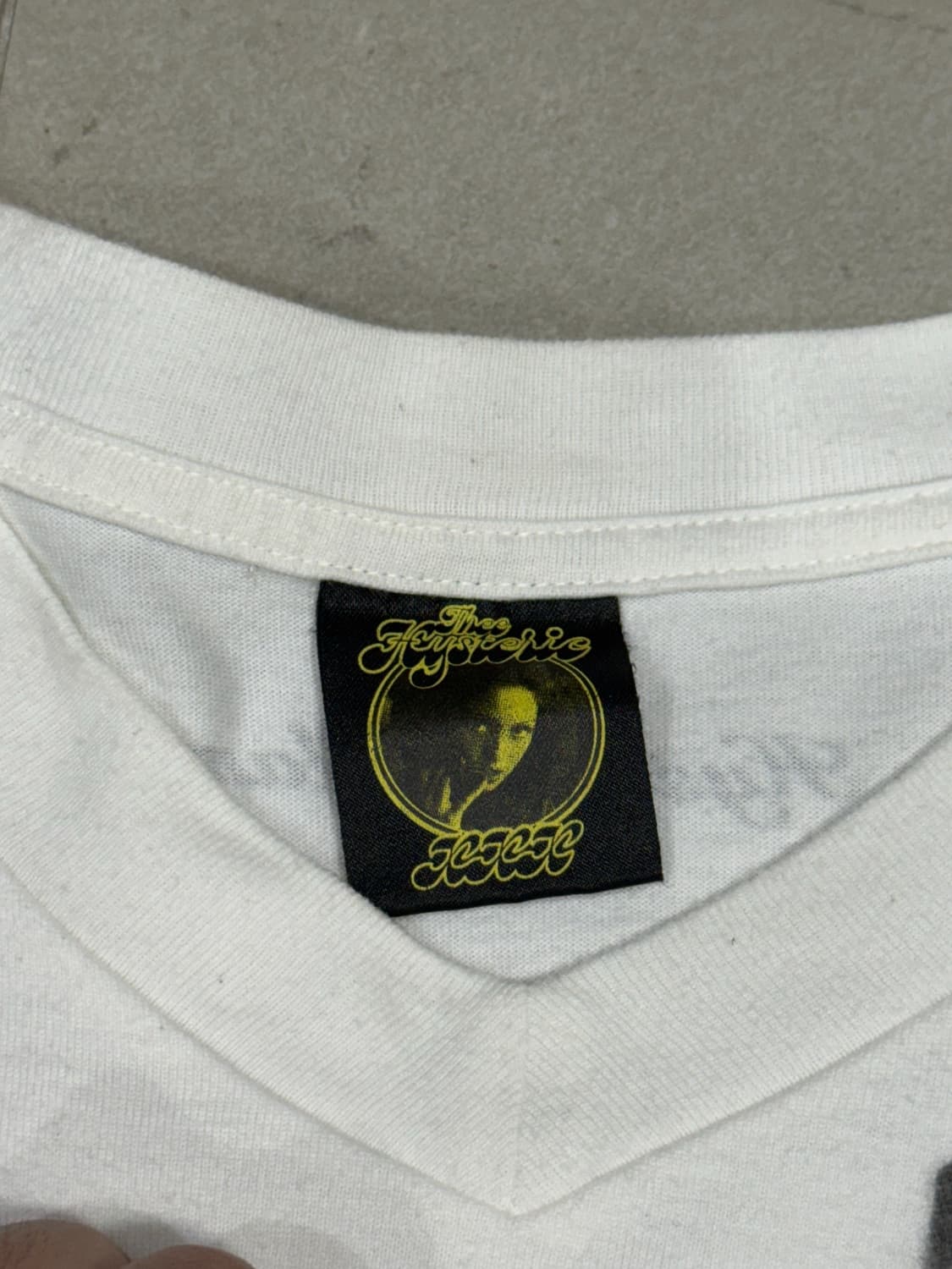 히스테릭 글래머 아카이브 히스걸 브이넥 롱슬리브 티셔츠 상품이미지4