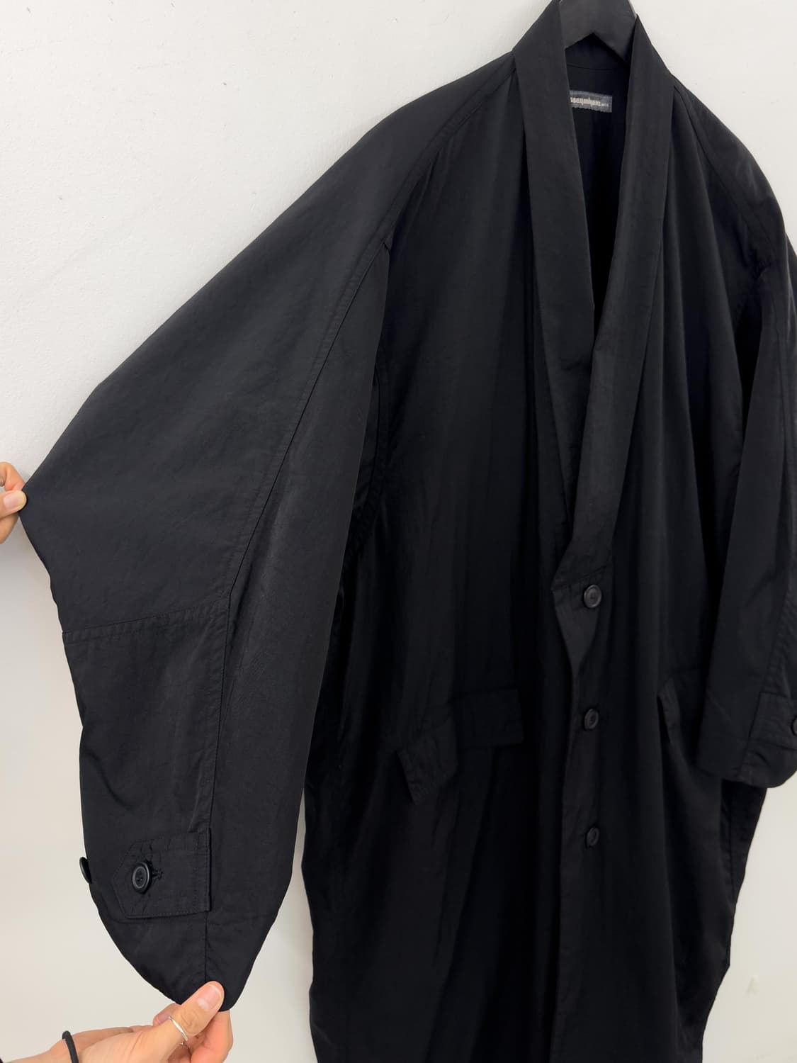 80s 이세이미야케 오버사이즈 나일론 코트 상품이미지2