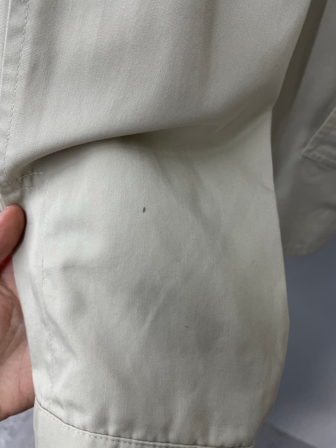 버버리 자수로고 베이지 카라넥 자켓 H1034 상품이미지6