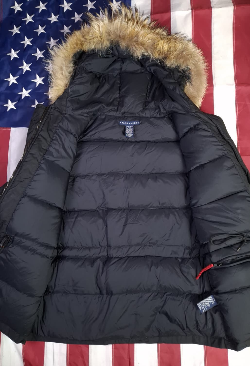 오리지날 랄프로렌 우먼 멀티포켓 카고 패딩 파카 상품이미지9