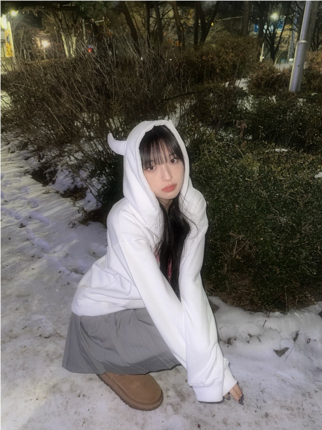 하이 호 체리 후드티 판매합니다 상품이미지7
