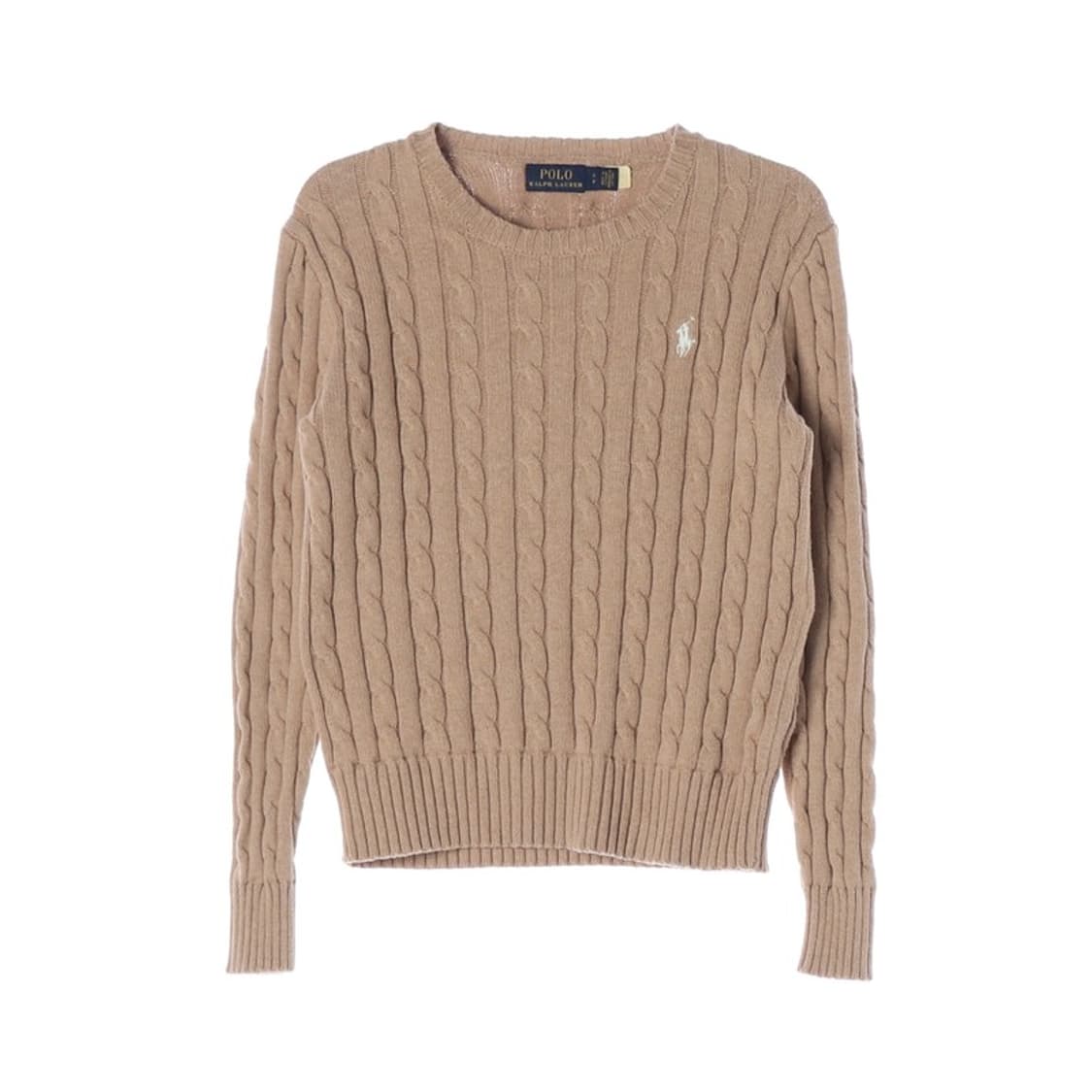 폴로 랄프로렌 꽈배기 라운드넥 니트 S 상품이미지1