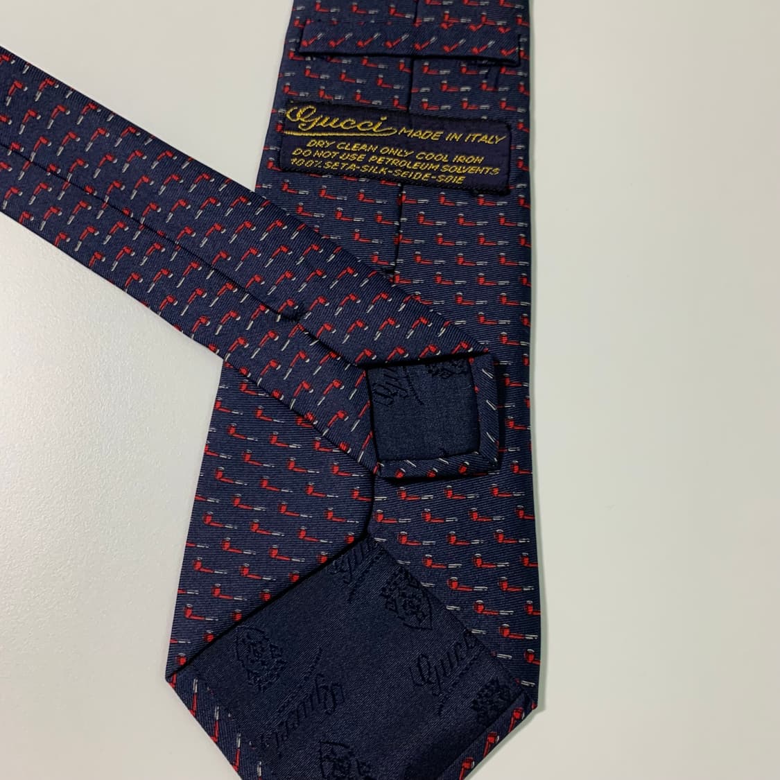 구찌(GUCCI) 명품 빈티지 클래식넥타이 최상급 8cm 상품이미지5