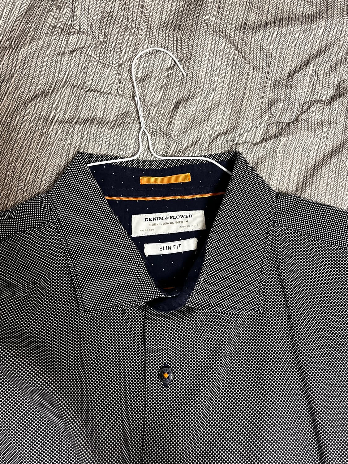 denim&flower 셔츠 XL 상품이미지1