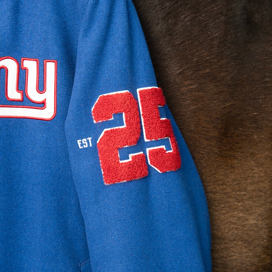 [L] NFL 뉴욕자이언츠 바시티 자켓  상품이미지3