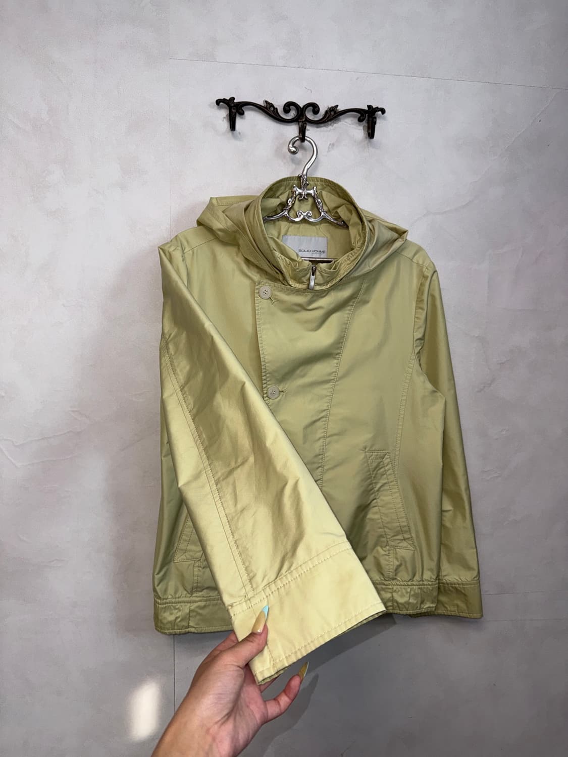 Solid Homme lemon hood windbreaker  상품이미지2