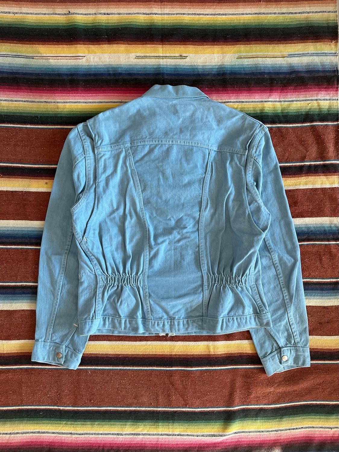 60s USA 빈티지 랭글러 22MJZ 셀비지 데님 자켓 24MJZ 상품이미지7