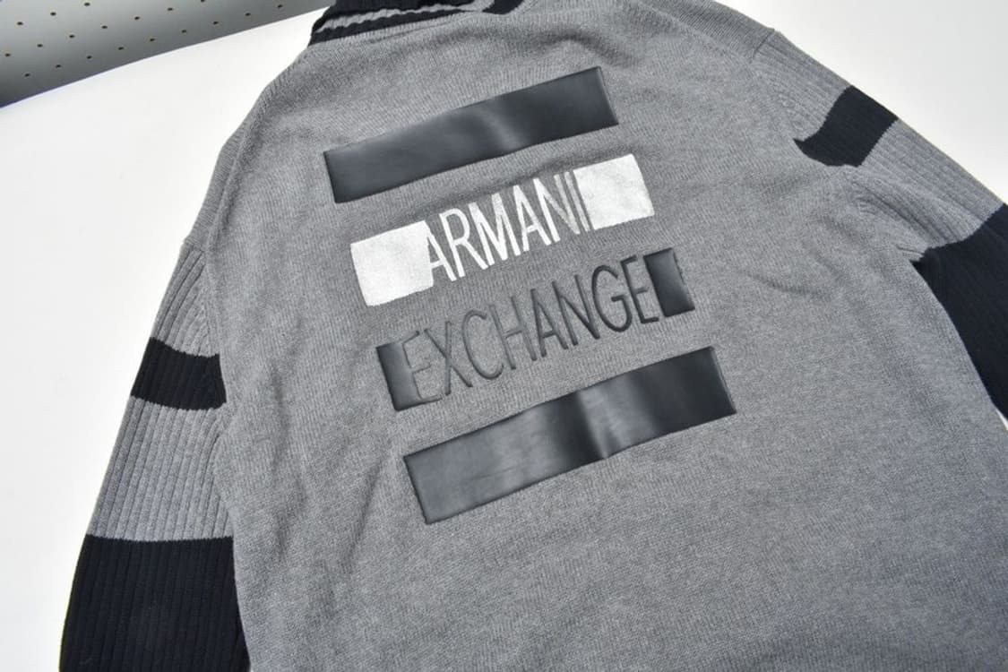 아르마니익스체인지 니트 집업 자켓 L N1218 상품이미지4