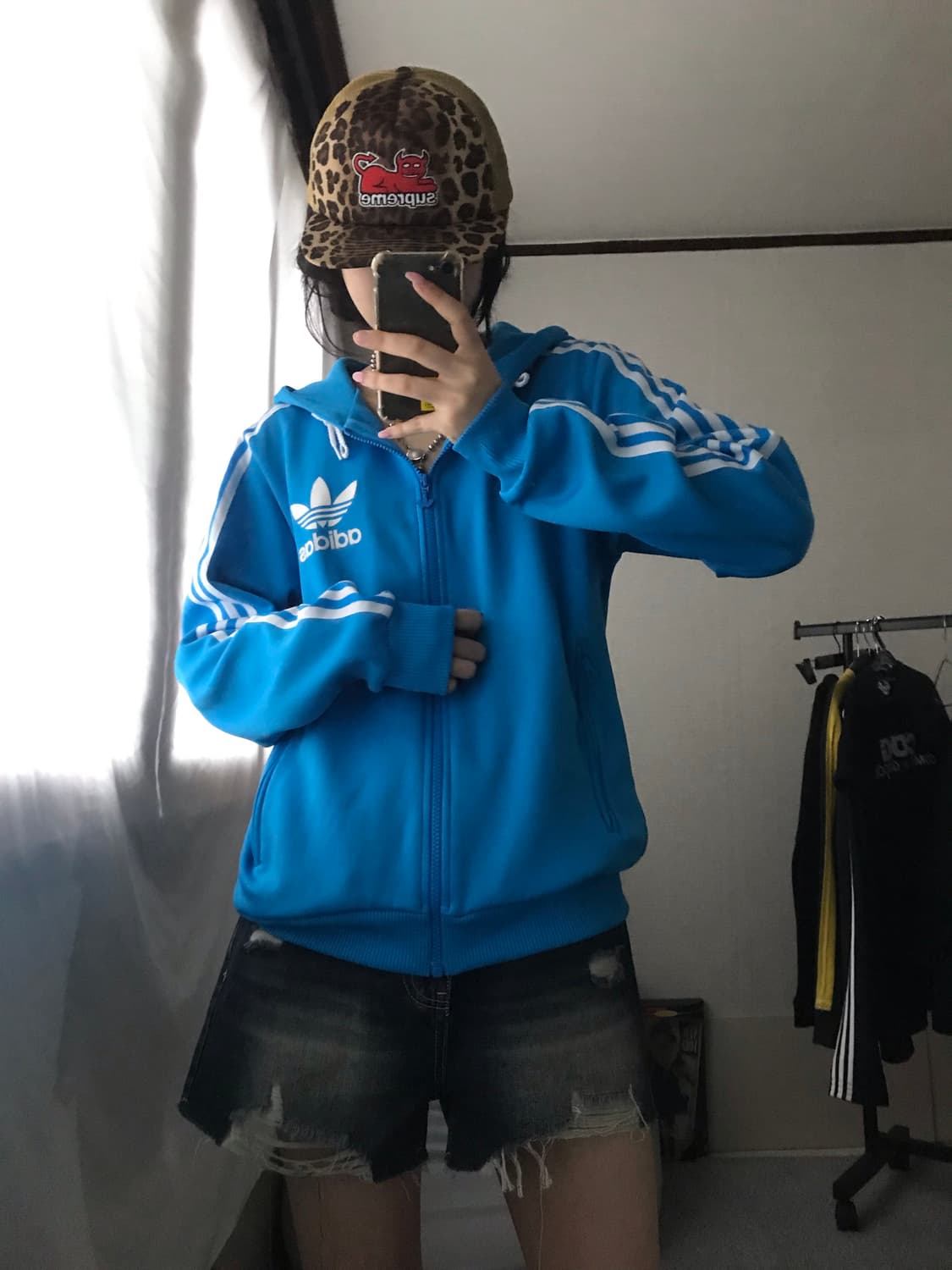 아디다스 하늘 후드 져지 상품이미지2