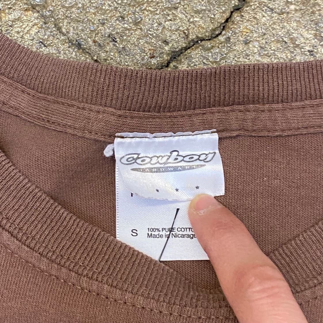 미국 빈티지 찐 카우보이 BULL RIDER 티셔츠 반팔티 상품이미지4