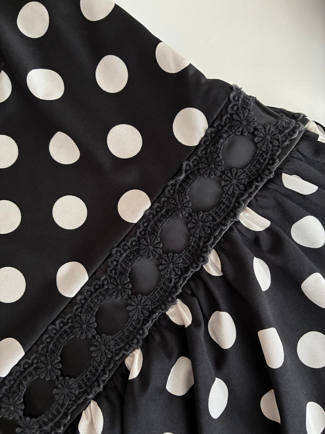 S) 세실맥비 Cecil McBee 히메갸루 도트 미니 원피스 상품이미지8