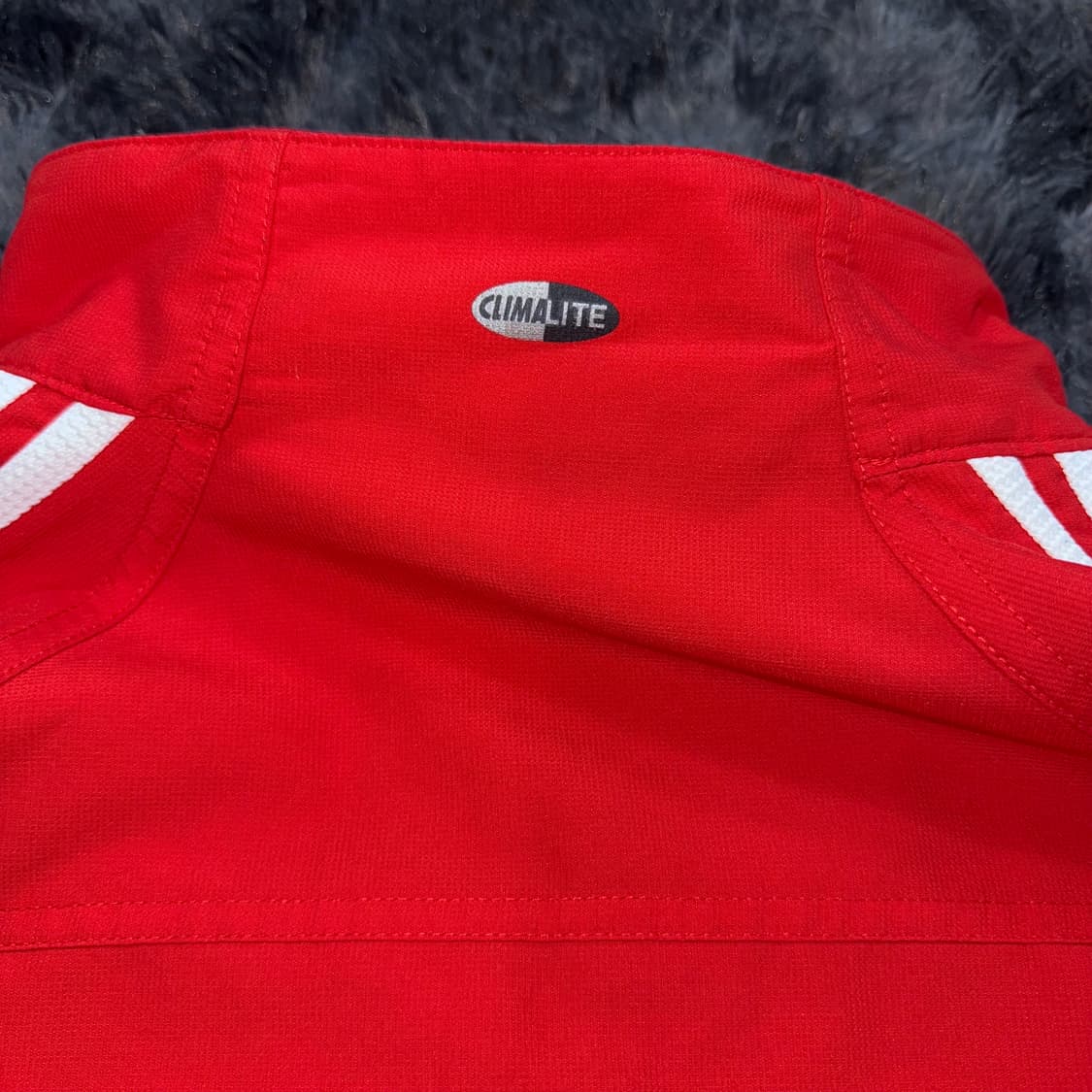 투티/ 0106 아디다스 콜라보 트랙 져지 바람막이 집업 레드 스포츠 상품이미지7