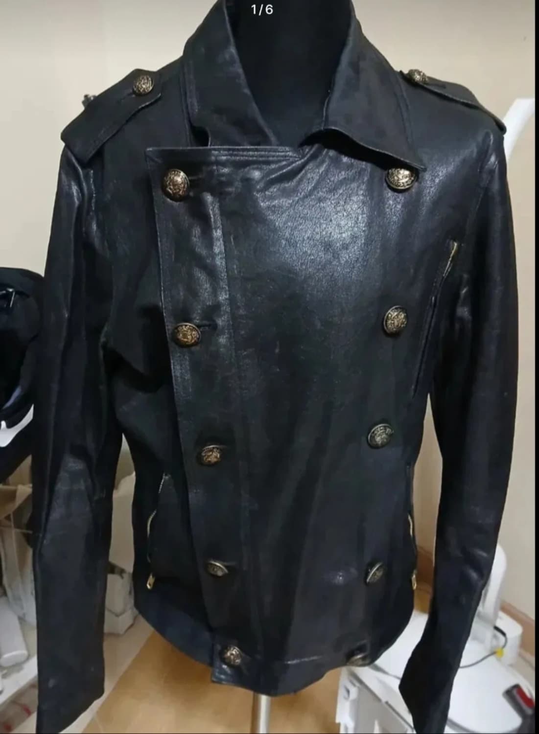 206 HOMME by 이영준 가죽 자켓 상품이미지1