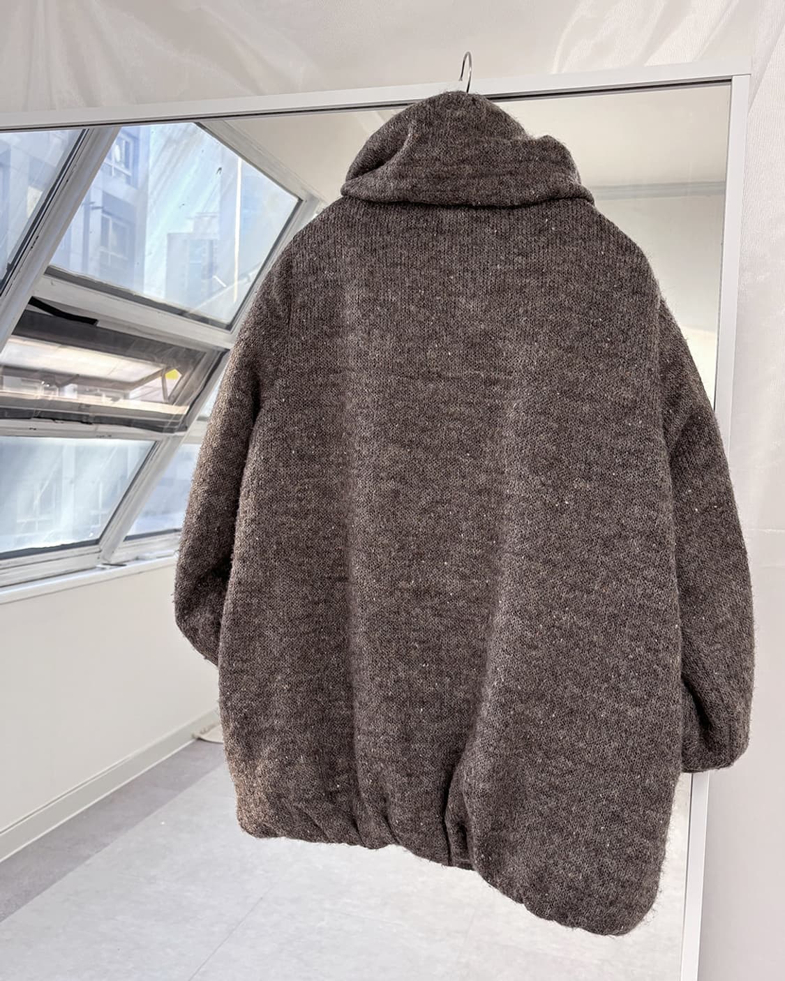 ehon vintage보카시 니트 하이넥 점퍼 상품이미지2