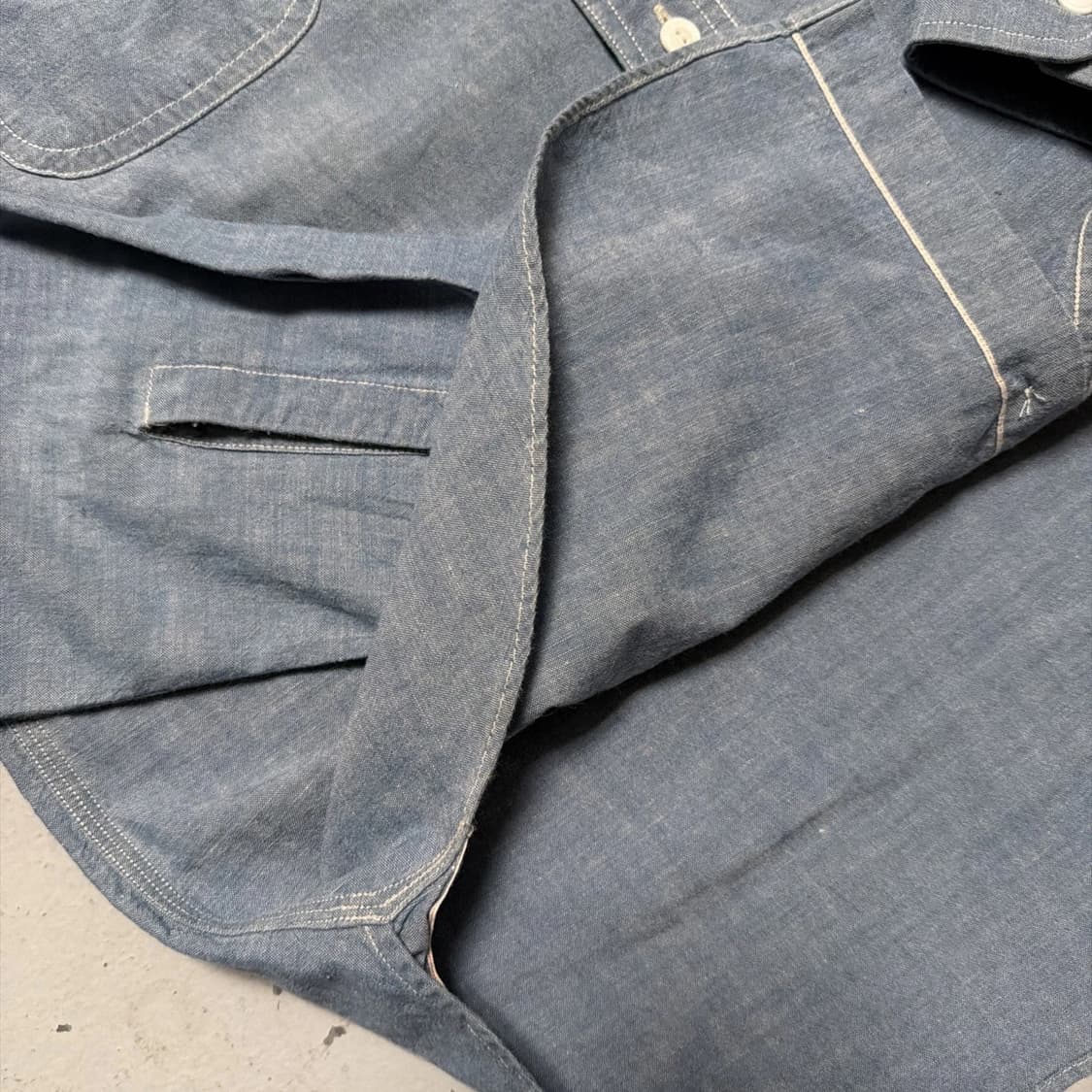 RRL 더블알엘 샴브레이 워크셔츠 상품이미지2