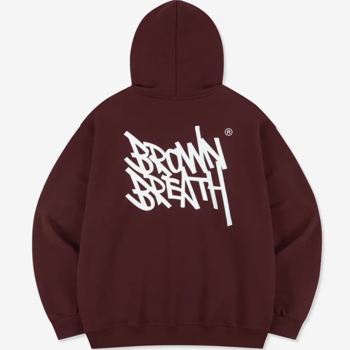 브라운브레스 후드집업 버건디 s 상품이미지1
