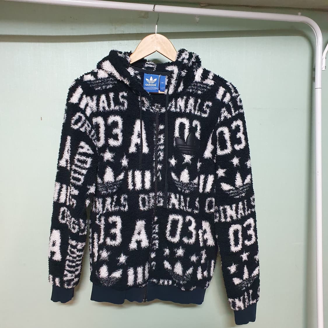 아디다스 파이어버드 빅로고 후리스 85 상품이미지3