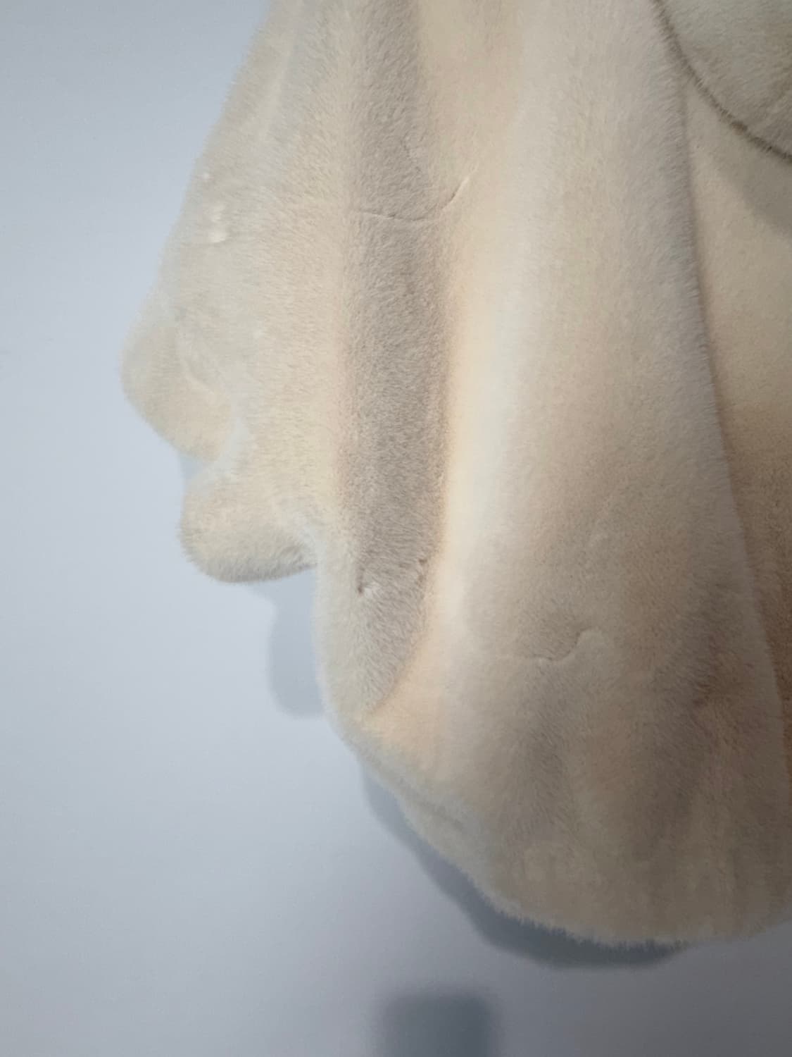 셀렙샵 후드 퍼 반팔 점퍼 상품이미지3