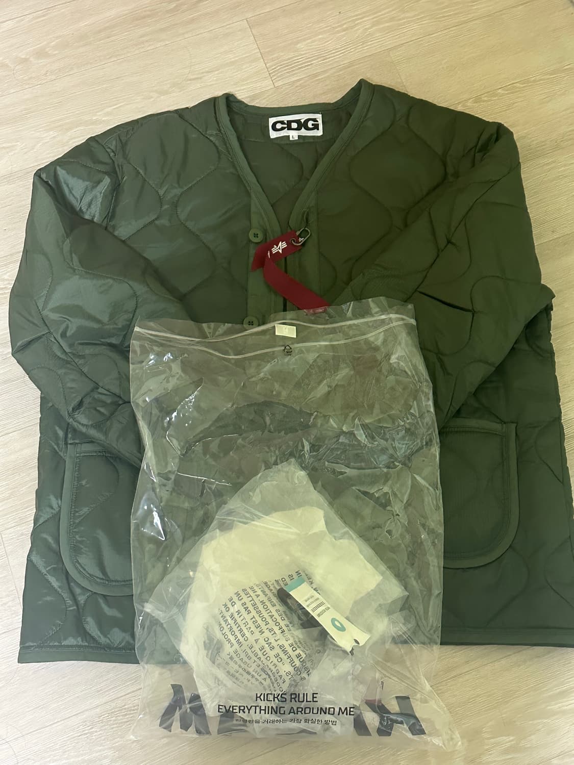 꼼데가르송 알파인더스트리 L 새상품 상품이미지1