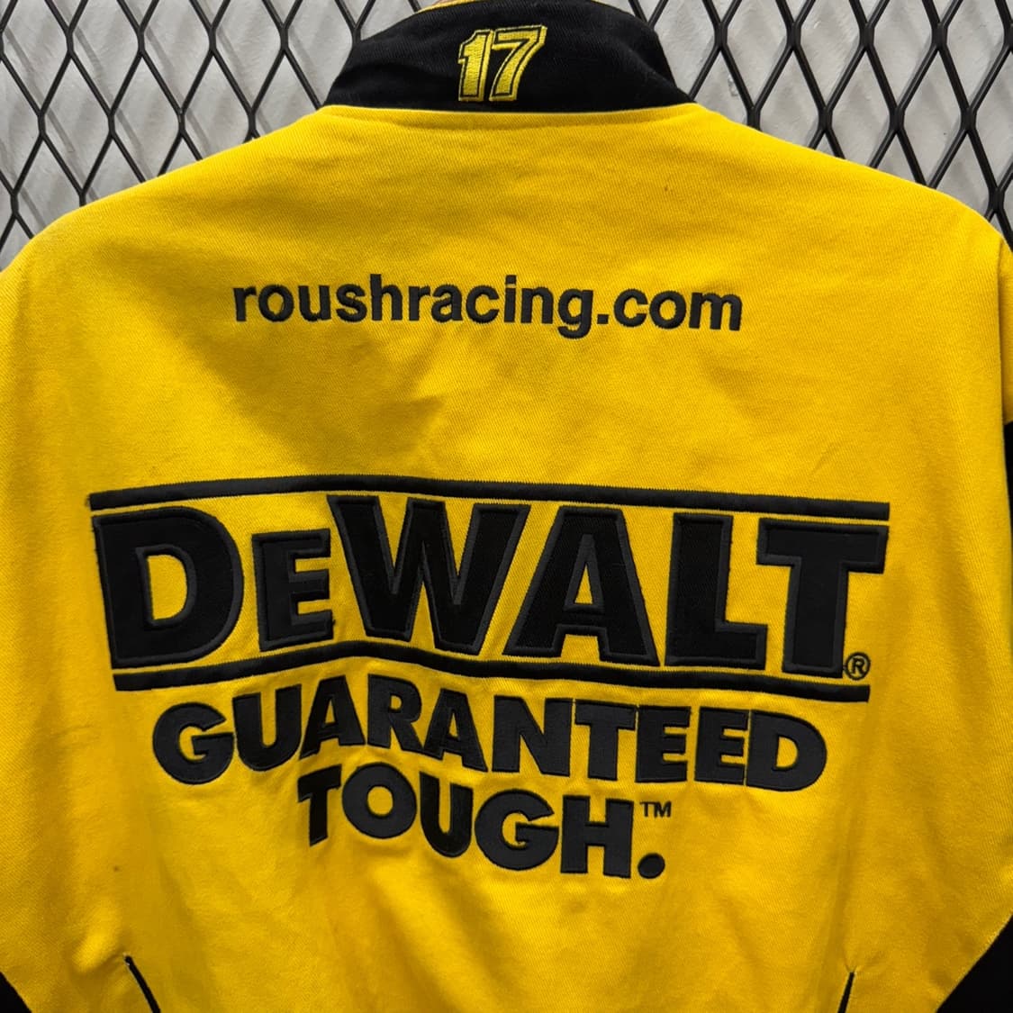 03s 제프해밀턴 X 나스카 DeWALT 팀 레이싱 자켓 블랙 옐로 상품이미지7