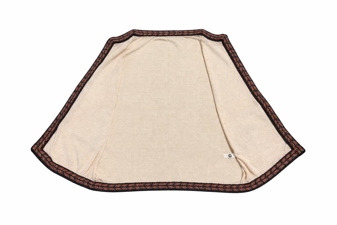 JPN 80s~90s 일본 빈티지 y2k 모리걸 트위드 무드 니트 가디건 상품이미지3