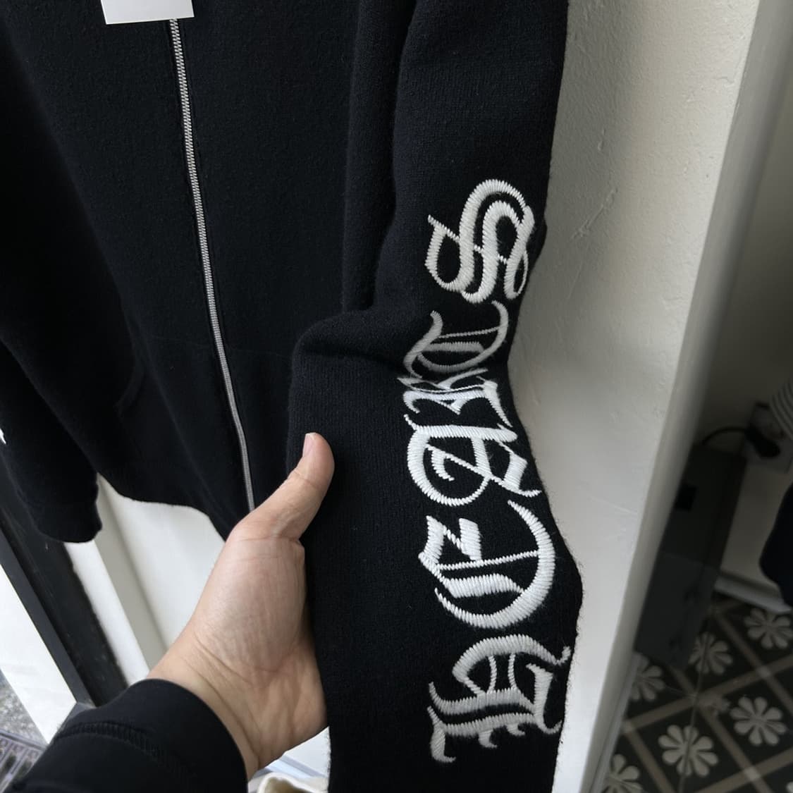 15715 - 크롬하츠 캐시미어 후드 집업 자켓 (캐시미어 100%)  상품이미지5