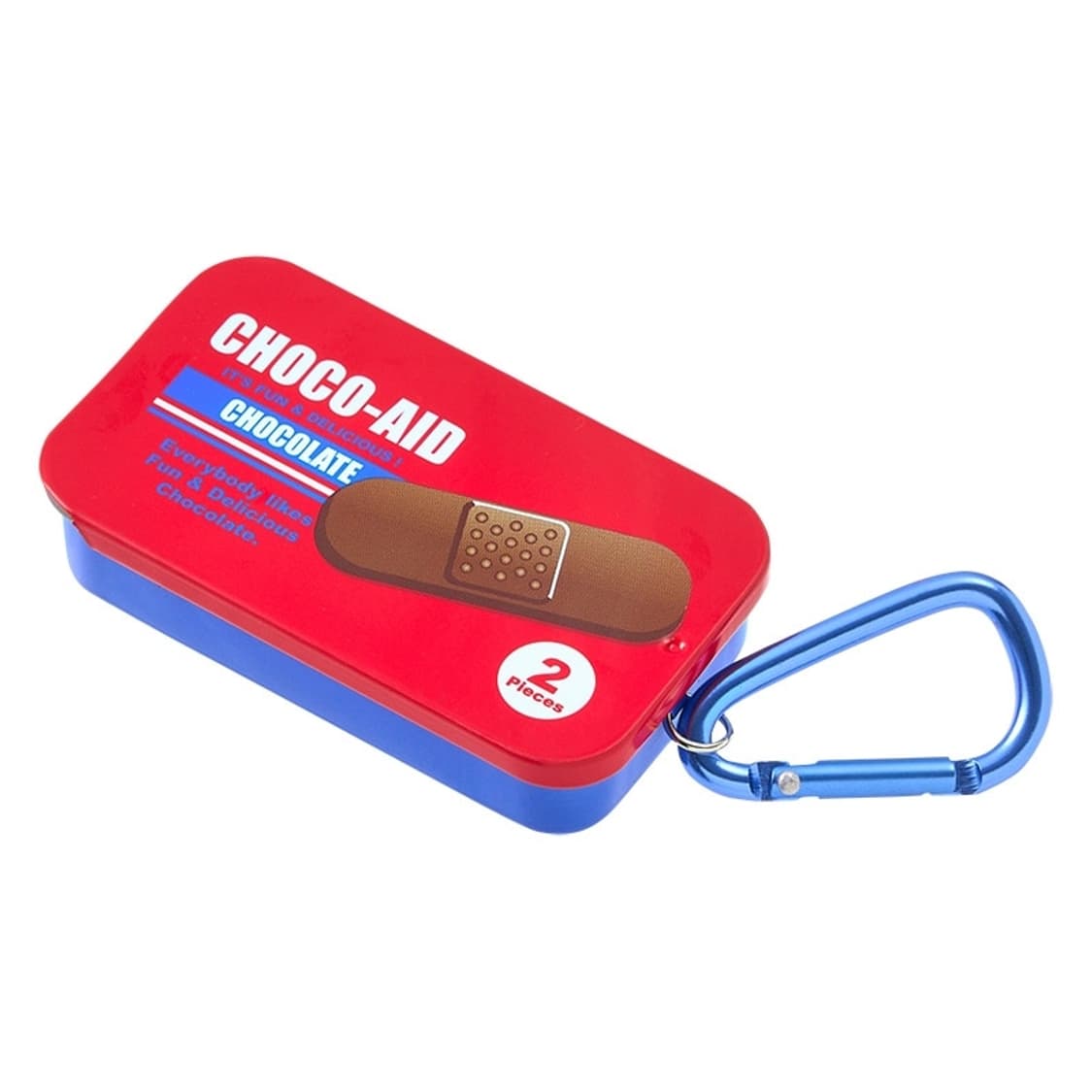 CHOCO-AID 카라비너 초코 틴케 새상품 상품이미지2