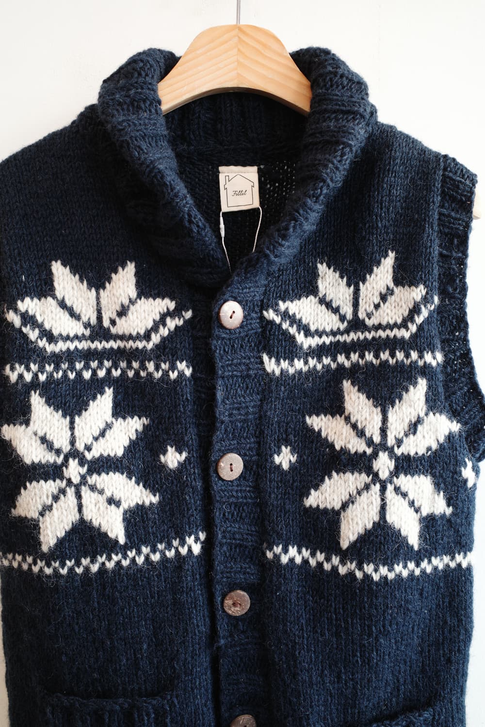 Japan brand 헤비울 니트 베스트  상품이미지2