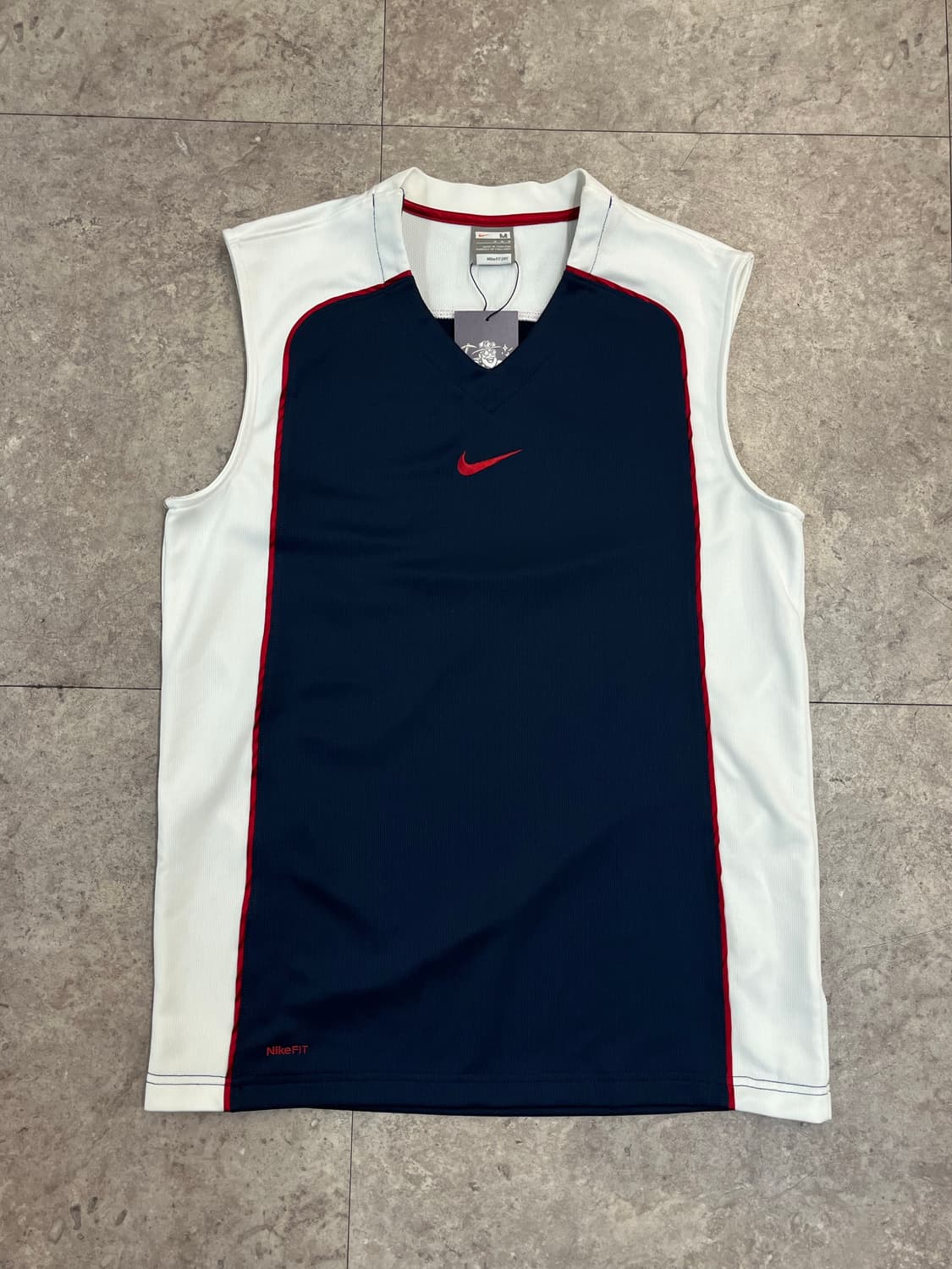 나이키 올드스쿨 스윙맨 슬리브리스 네이비 M #csz3738  상품이미지4