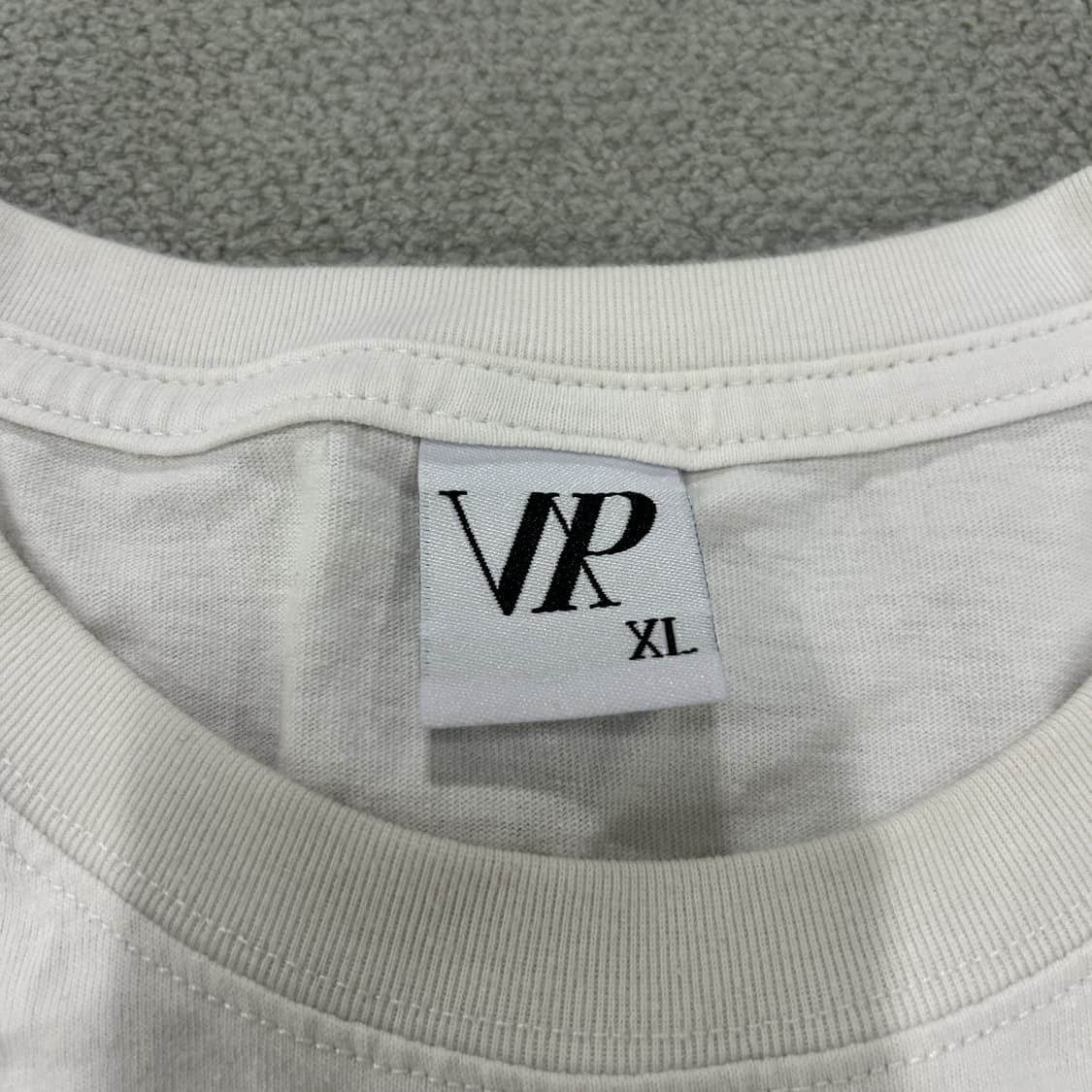 NP 화이트 반팔 티셔츠 XL 상품이미지2