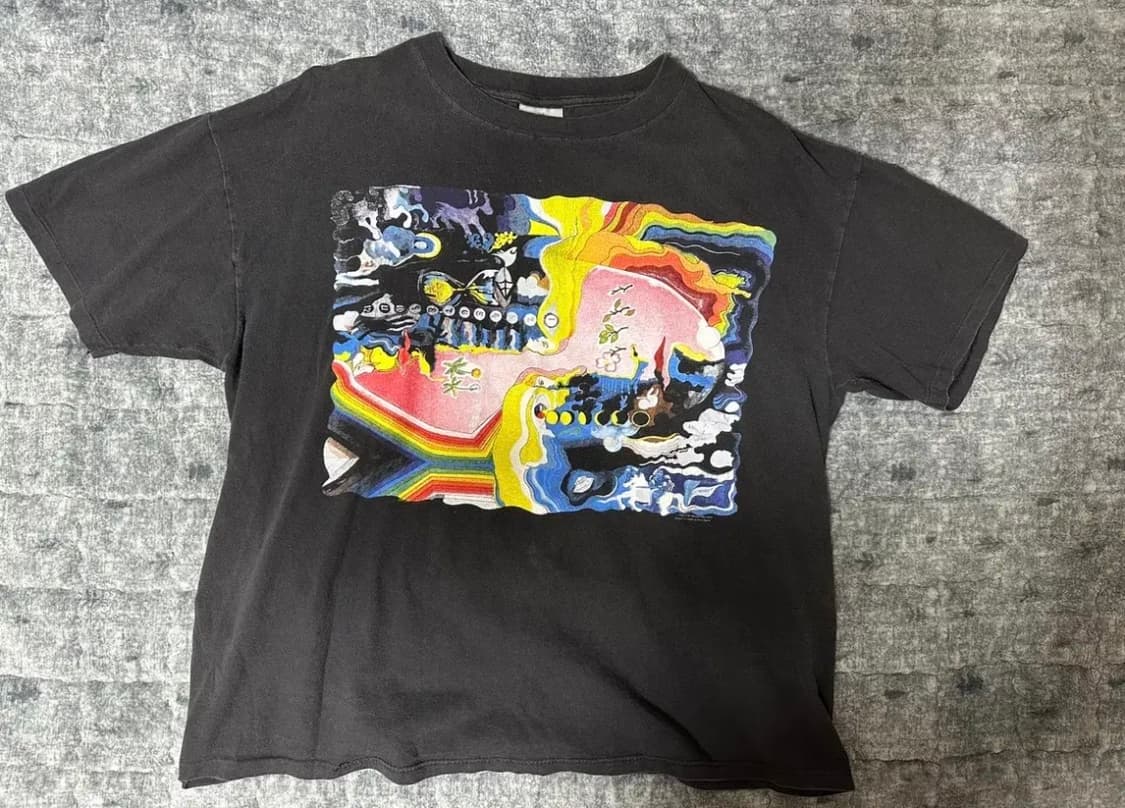 밴드 the moody blues의 1992년 투어 반팔티 상품이미지2