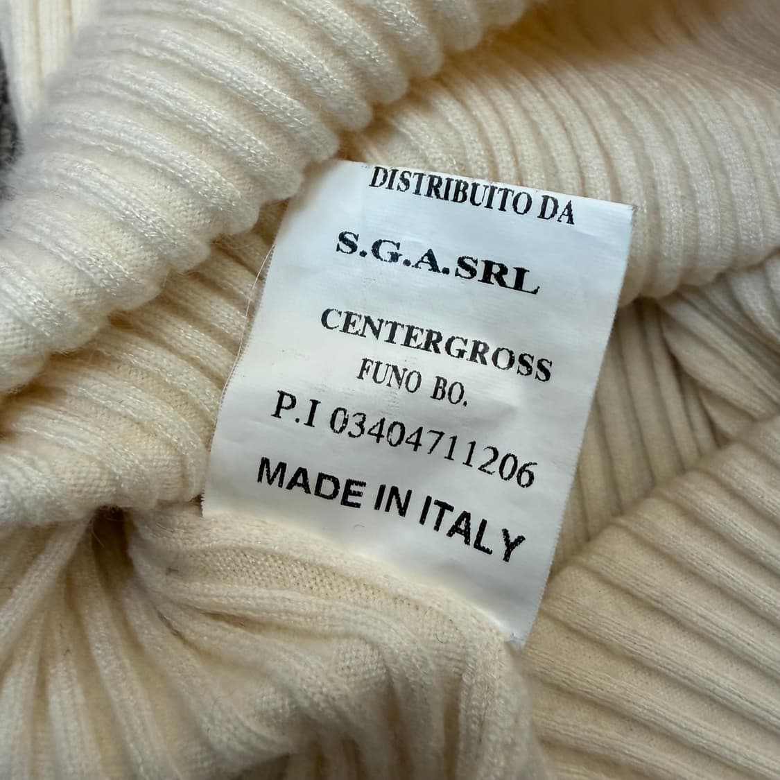 Anisya italy 터틀넥 골지 니트웨어  상품이미지4