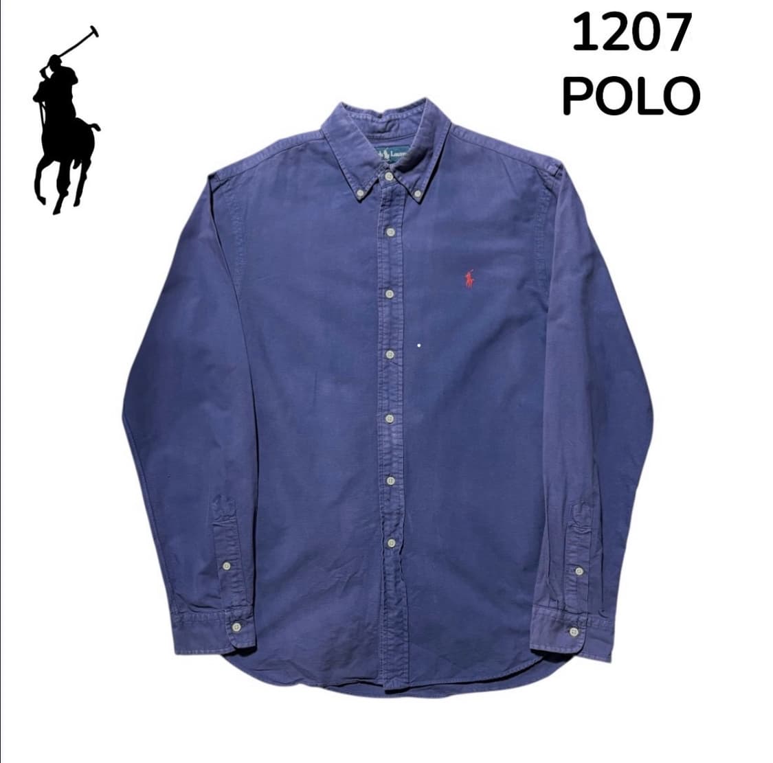 폴로랄프로렌 퍼플 슬림핏 셔츠 L 상품이미지2