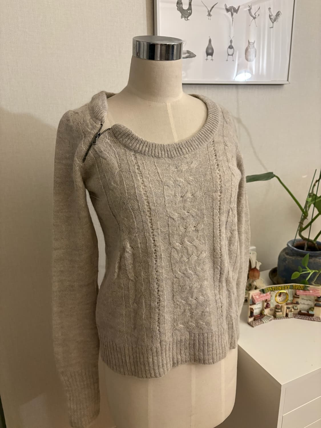 Detail knit sleeve 상품이미지3