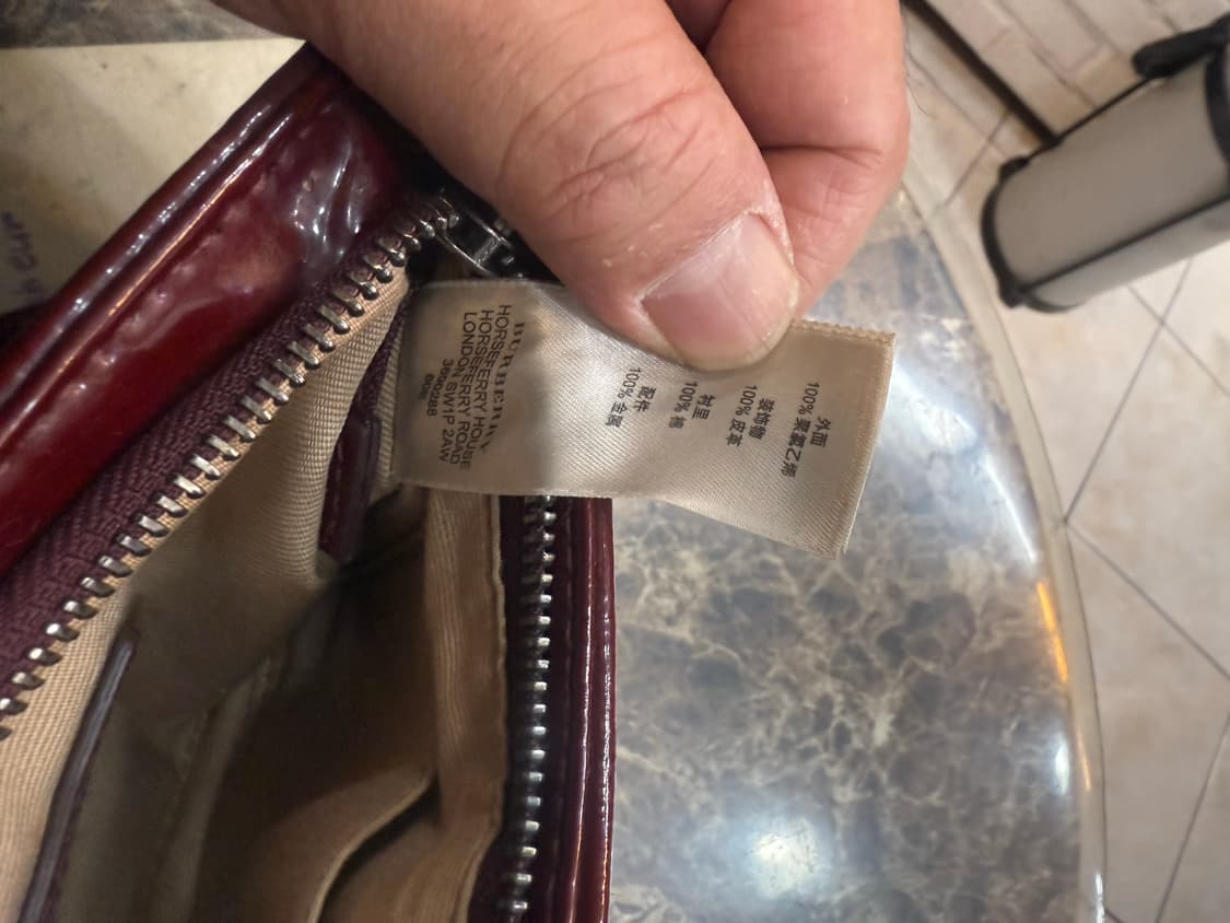 정품 버버리 노바체크 페이던트 미니숄더백 팝니다 상품이미지9