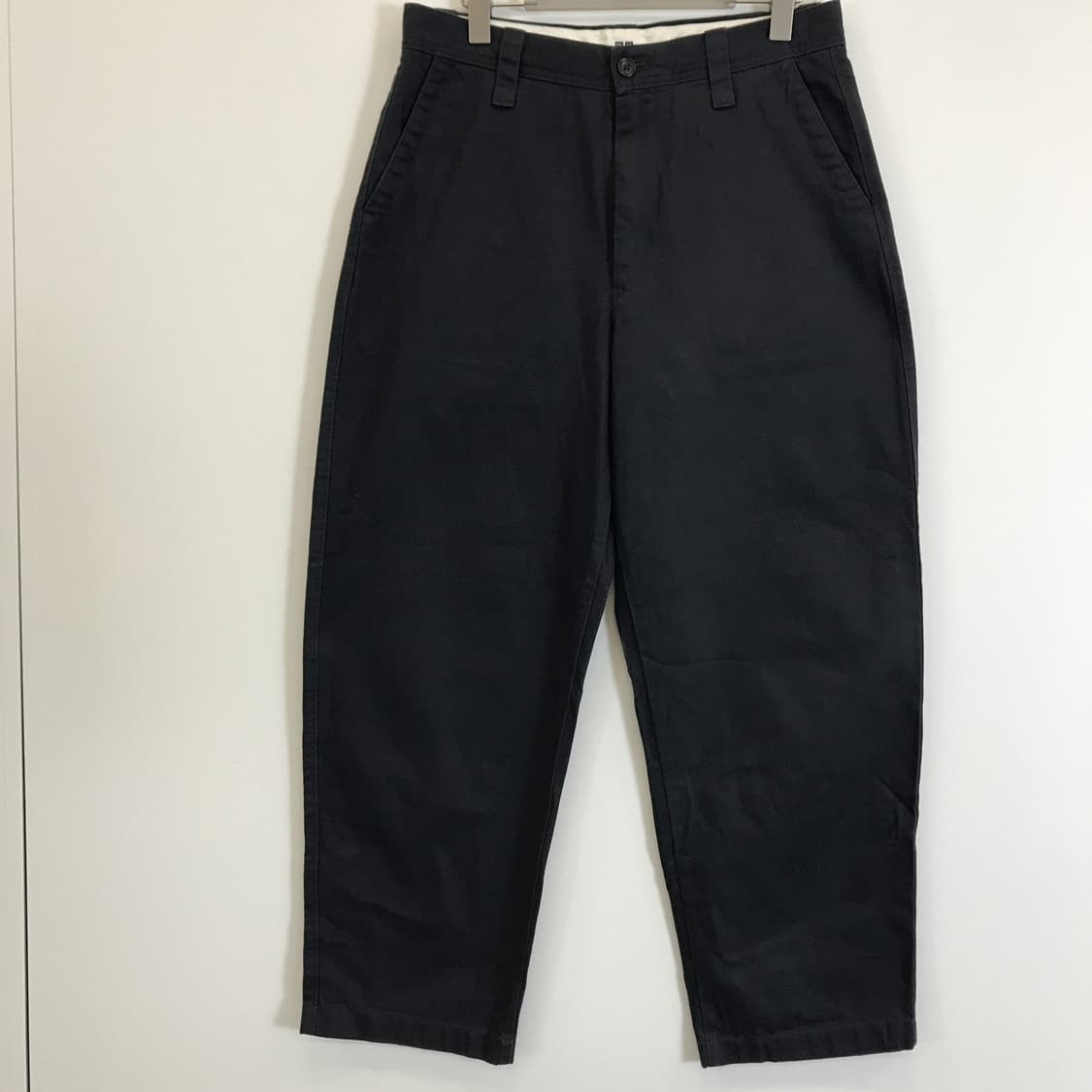 유니클로U 와이드핏 치노팬츠 네이비 [79] 상품이미지1