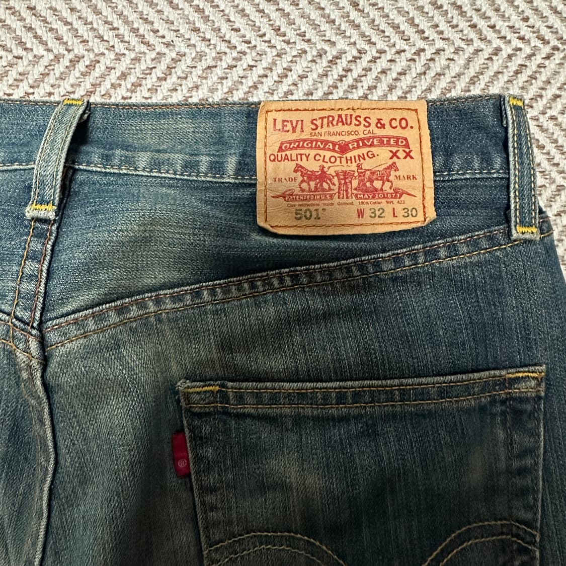 LEVI'S 501 00's mexico made demim pants 상품이미지3