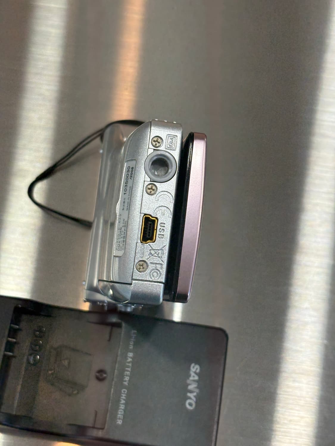 레어/민트급/딸기우유)산요 작티 DMX-CG6 핑크 빈티지디카 캠코더 상품이미지6