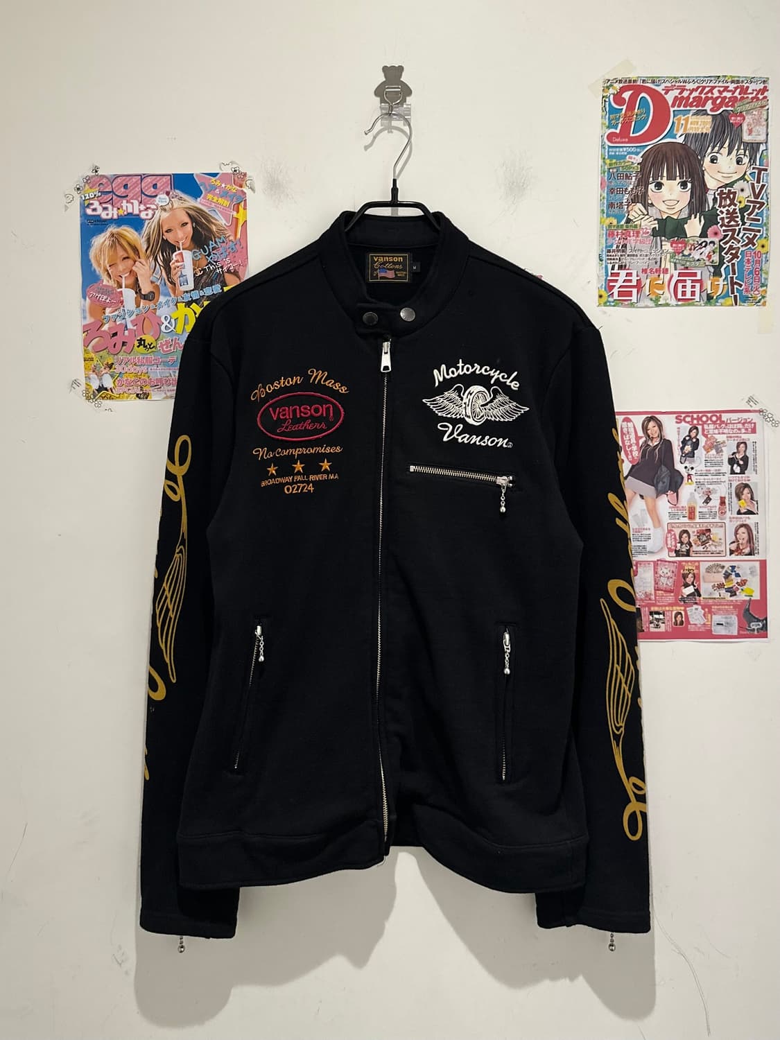 Vanson Black Rider Jacket 상품이미지1