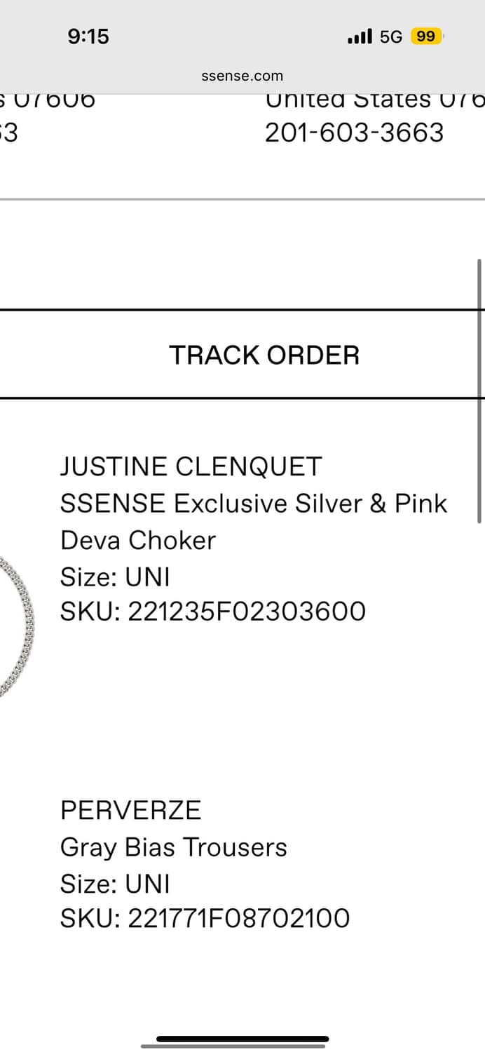 저스틴 클랑퀘트 JUSTINE CLENQUET 메이드인프랑스 초커 목걸이 상품이미지3