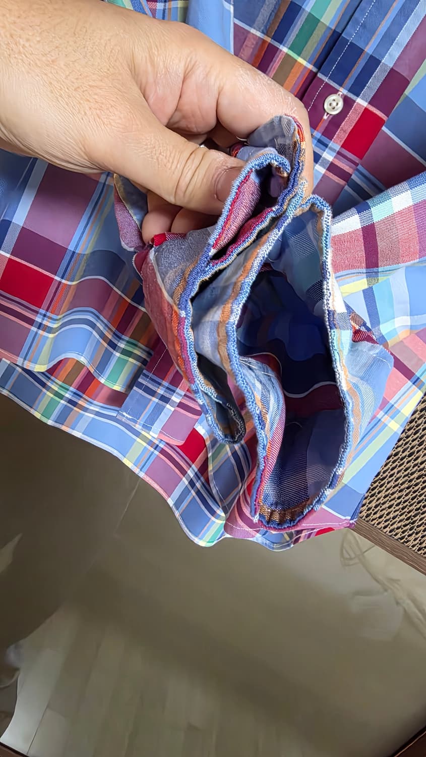 [상태굿] 랄프로렌 옥스포드 마드라스셔츠 / XL 상품이미지6