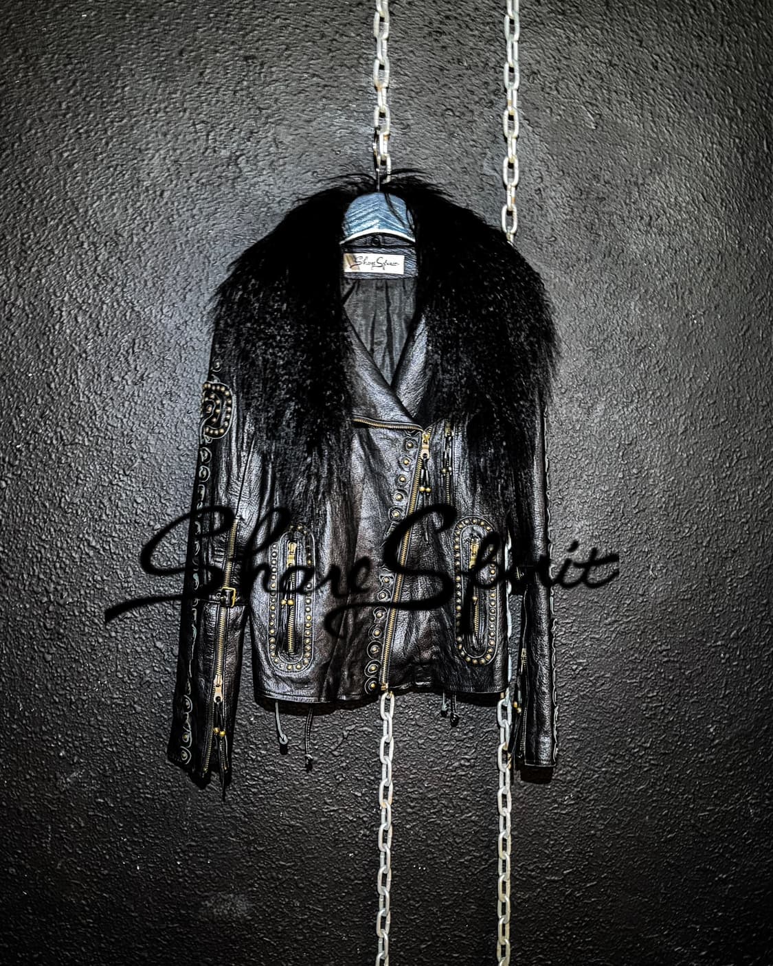 Share Spirit - Goat & Lamp leather jk 상품이미지1