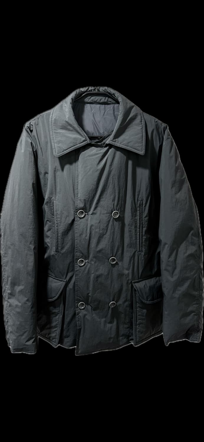 더블버튼 피코트 스타일 패딩 자켓 (외부 미실착) 상품이미지1