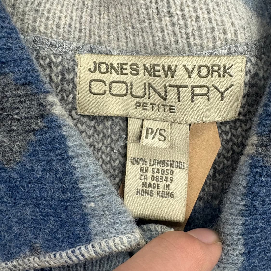 (95)존스 뉴욕 나바호가디건 상품이미지4