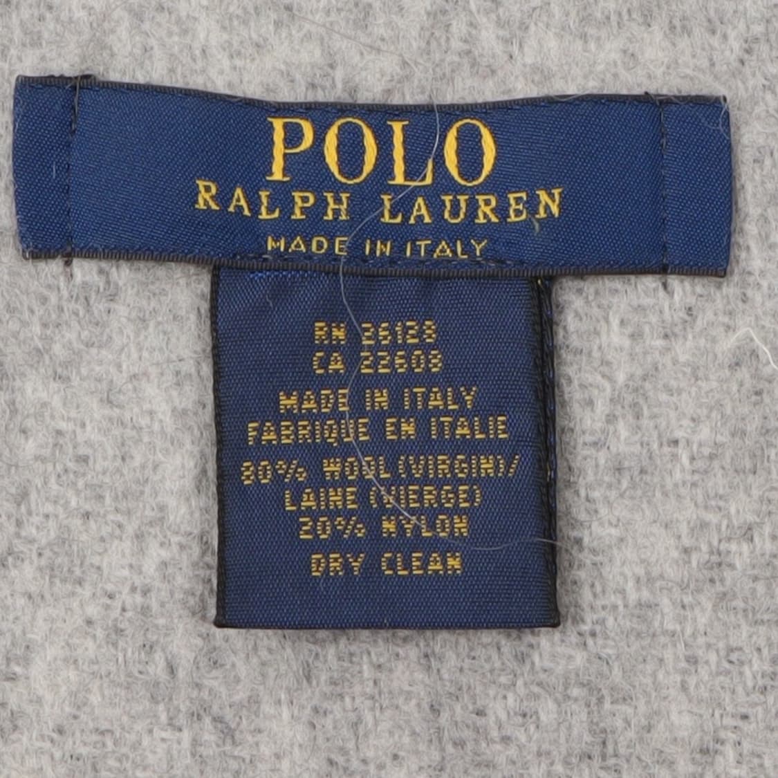 폴로 랄프로렌 2way 빅포니 그레이 울 머플러 상품이미지10