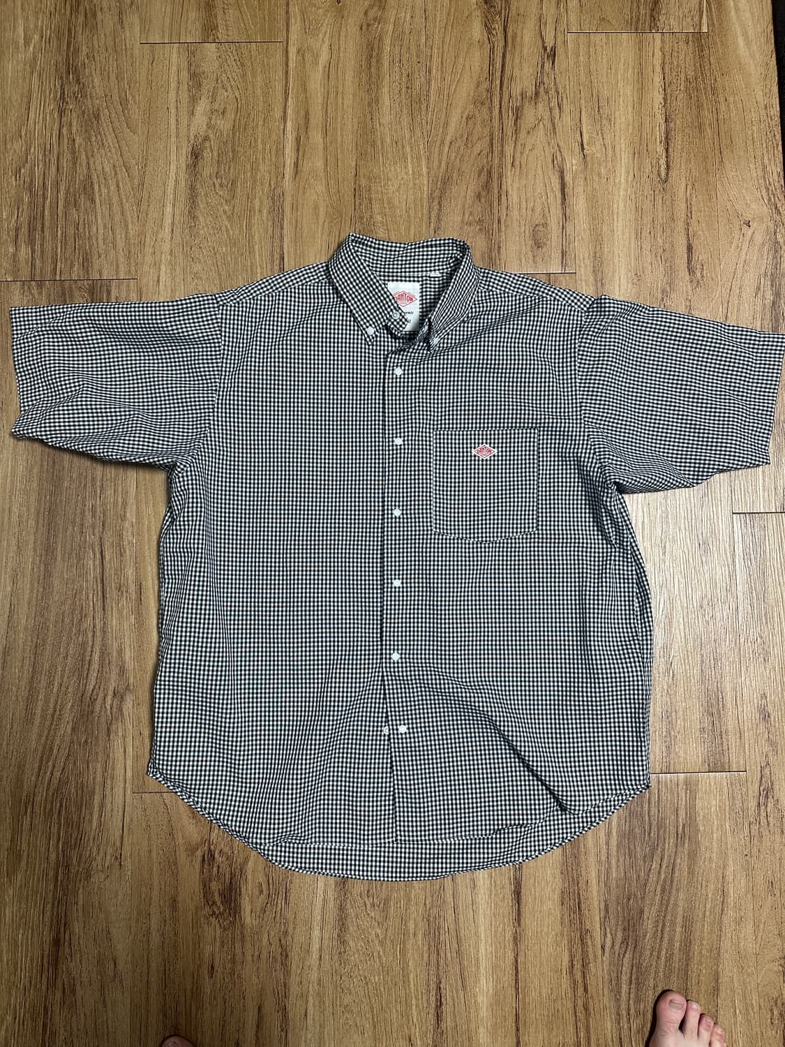 단톤 반팔 셔츠 38사이즈 상품이미지1