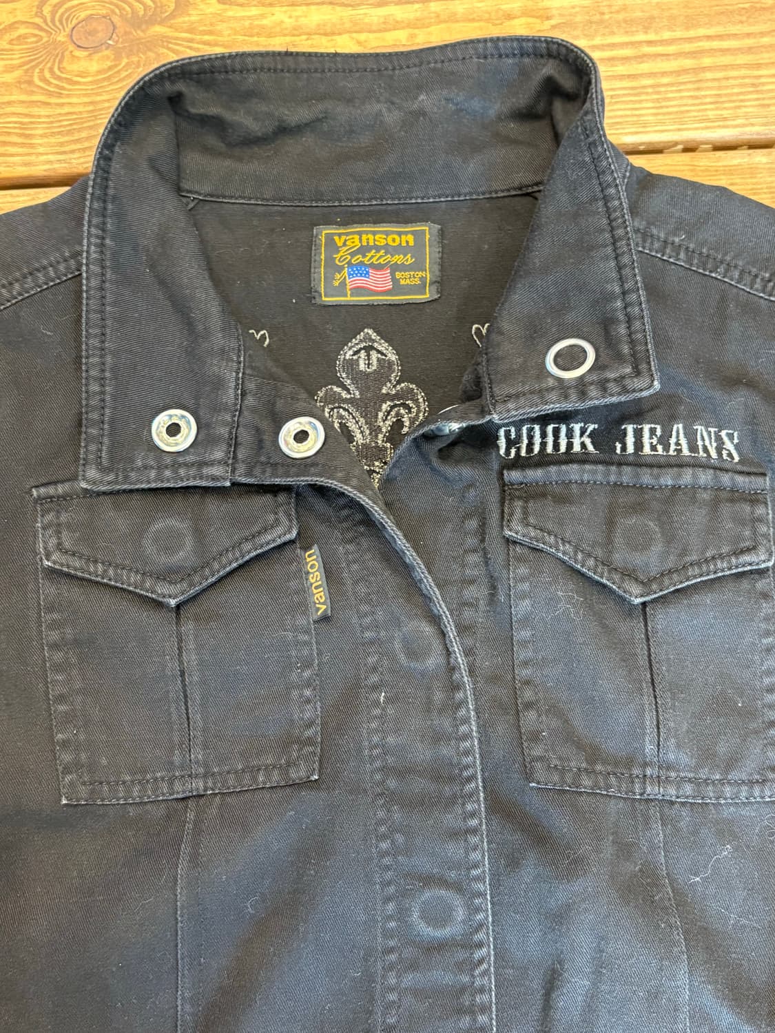 밴슨 백포인트 자켓 상품이미지5