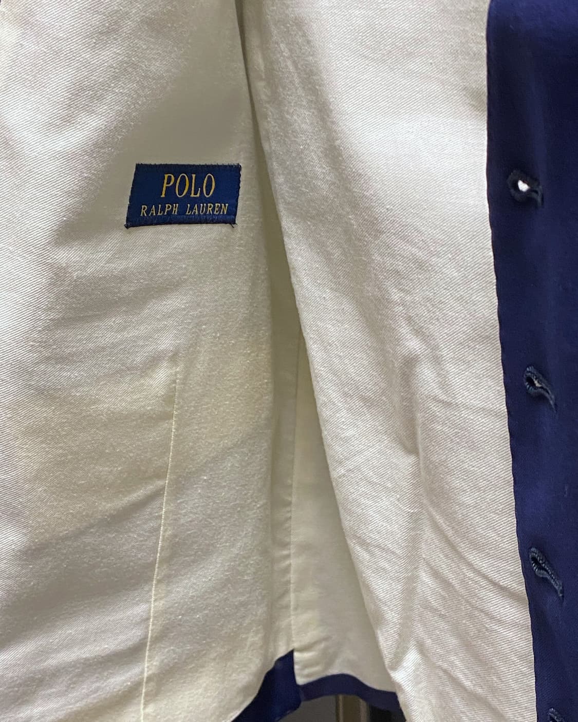 랄프로렌 폴로 수트 베스트 (네이비 / 40R) 상품이미지2