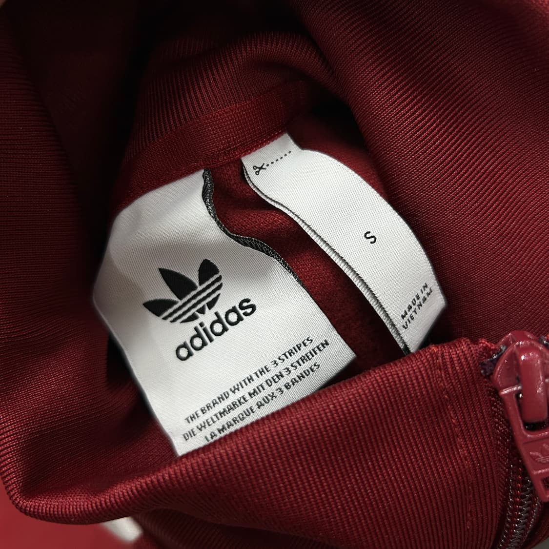 아디다스 버건디 베켄바우어 져지(S) 상품이미지2