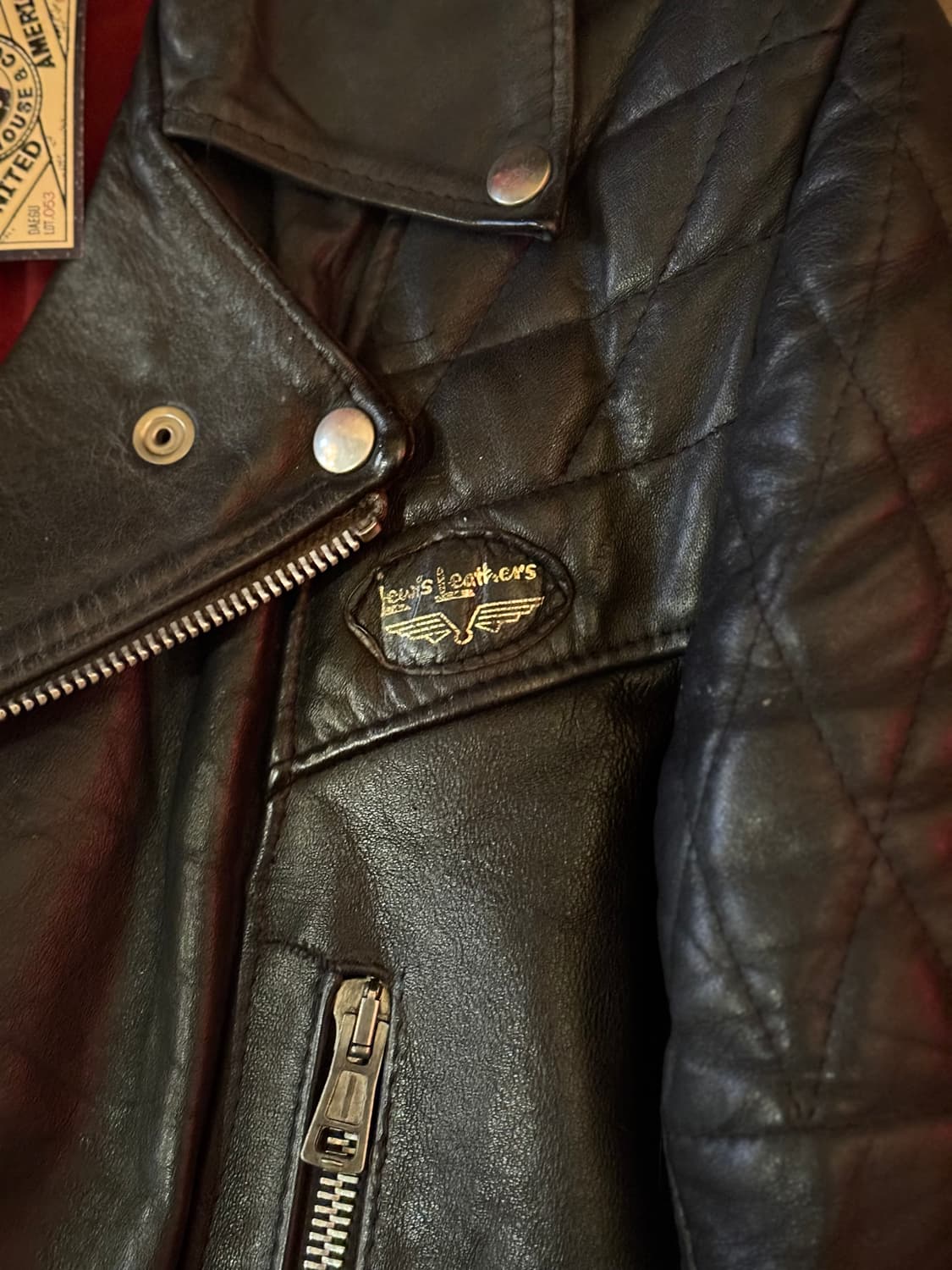 70s 루이스레더 Nevada 레더자켓 (38) 상품이미지5